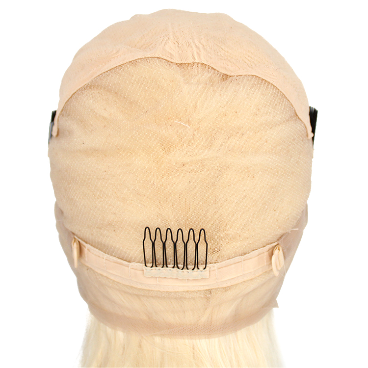 Ready to Ship Wholesale Cuticle Aligned Human Hair 30 inch 613 Blonde Lace Front Wig Transparent Full Lace Wig 11