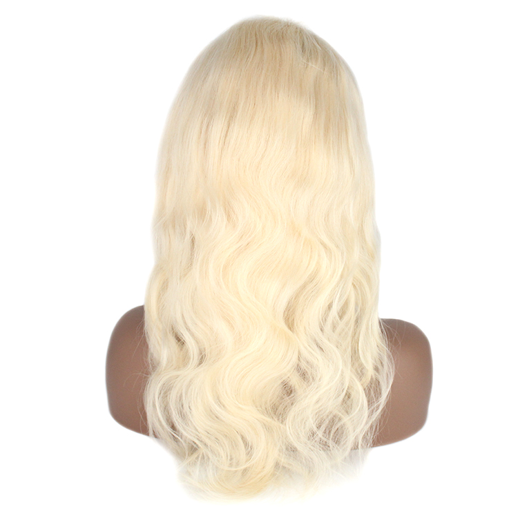 Ready to Ship Wholesale Cuticle Aligned Human Hair 30 inch 613 Blonde Lace Front Wig Transparent Full Lace Wig 8