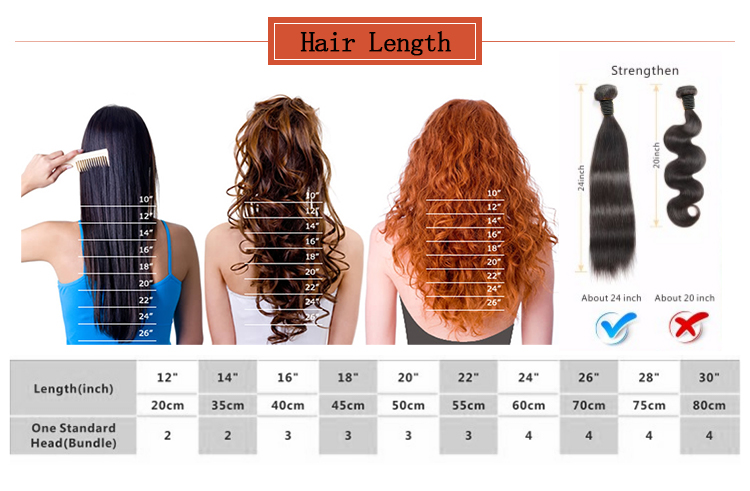 Brazilian Natural Color Bundles Human Hair Extensions Cuticle Aligned Remy Hair Body Wave 16