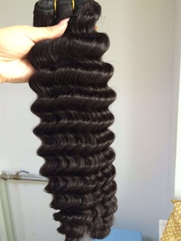 Wholesale Virgin  Deep Wave  Cuticle Aligned Cambodian Human Weft Hair Bundles Best Quality 13