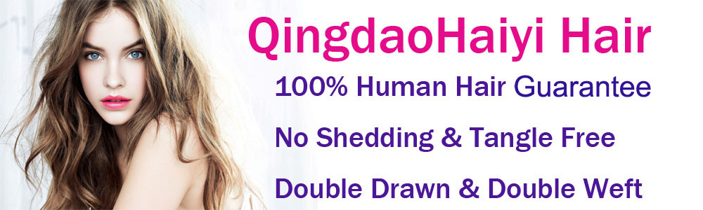 HaiYi 10A Grade Hot Selling Tangle Free Virgin Brazilian Full Cuticle Aligned Human Hair 7