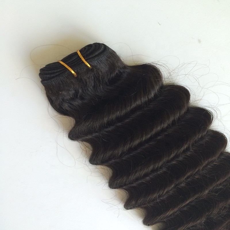 Brazilian Deep Wave Hair Cheap Natural Real Tangle Free Virgin Hair Bundles 11