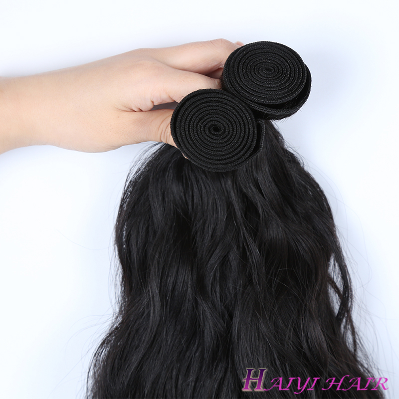 Raw Unprocessed Virgin Indian Hair Thick Ends Hair Bundles Cuticle Aligned Hair 10
