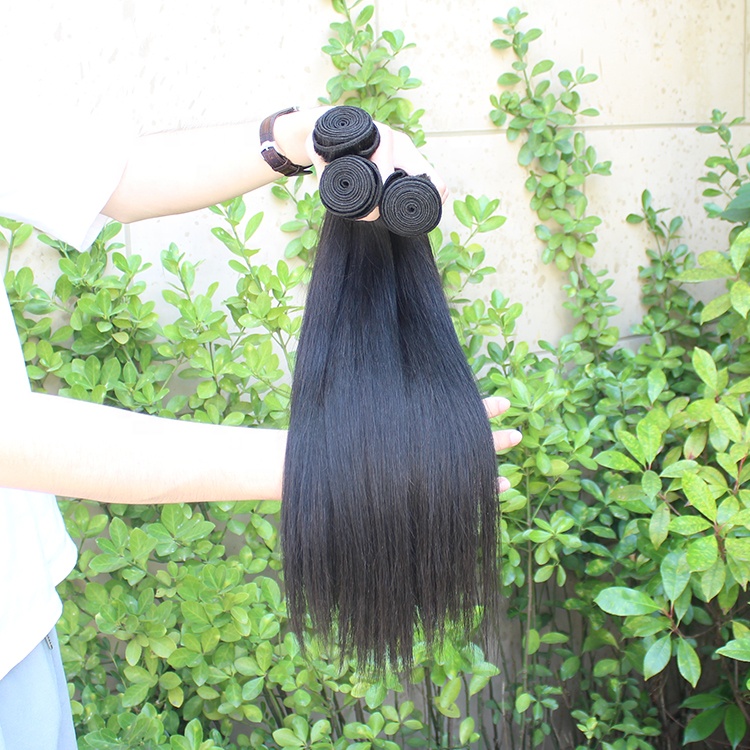 Silky Straight Human Virgin Hair Full Cuticle Aligned Unprocessed Indian Virgin Hair Bundle 11