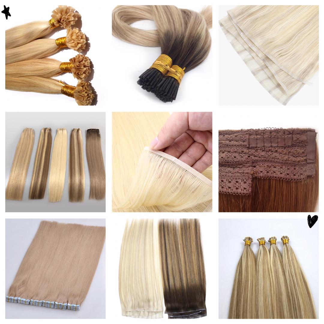 2020 New Arrival European Super Double Drawn Top Quality Hand Tied Weft Virgin Cuticle Aligned Virgin Hair Extensions 8