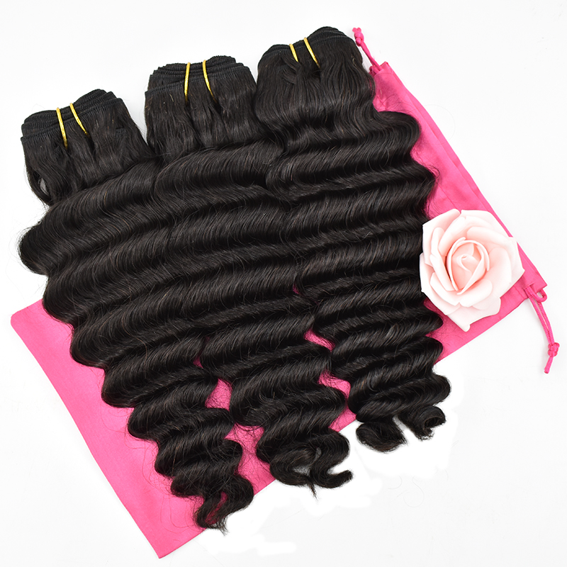 Wholesale Deep Wave Raw Virgin Cuticle Aligned Human Hair Brazilian Mink Hair Bundles 10