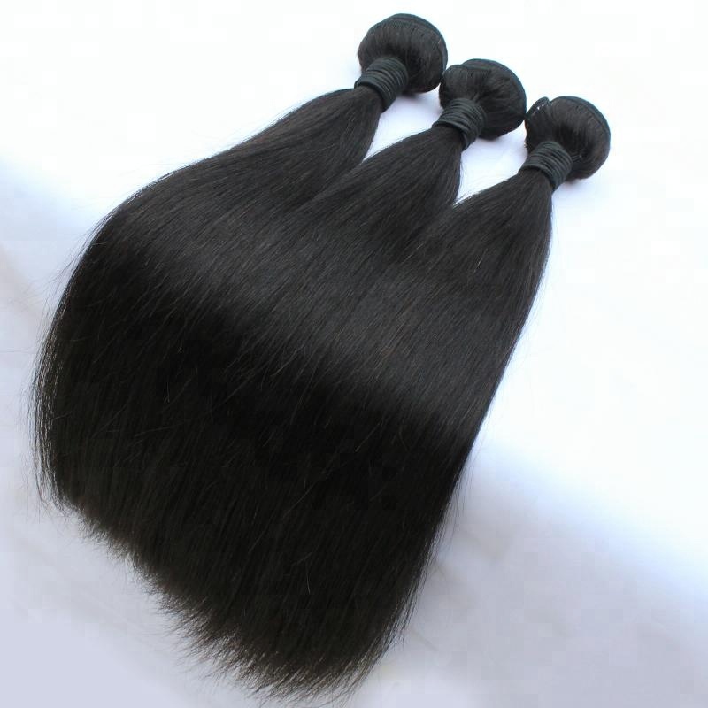 Tangle Free Double Drawn Indian Hair 100 Virgin Straight 12