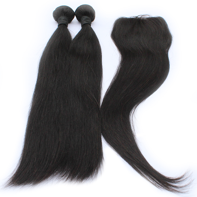Tangle Free Double Drawn Indian Hair 100 Virgin Straight 9