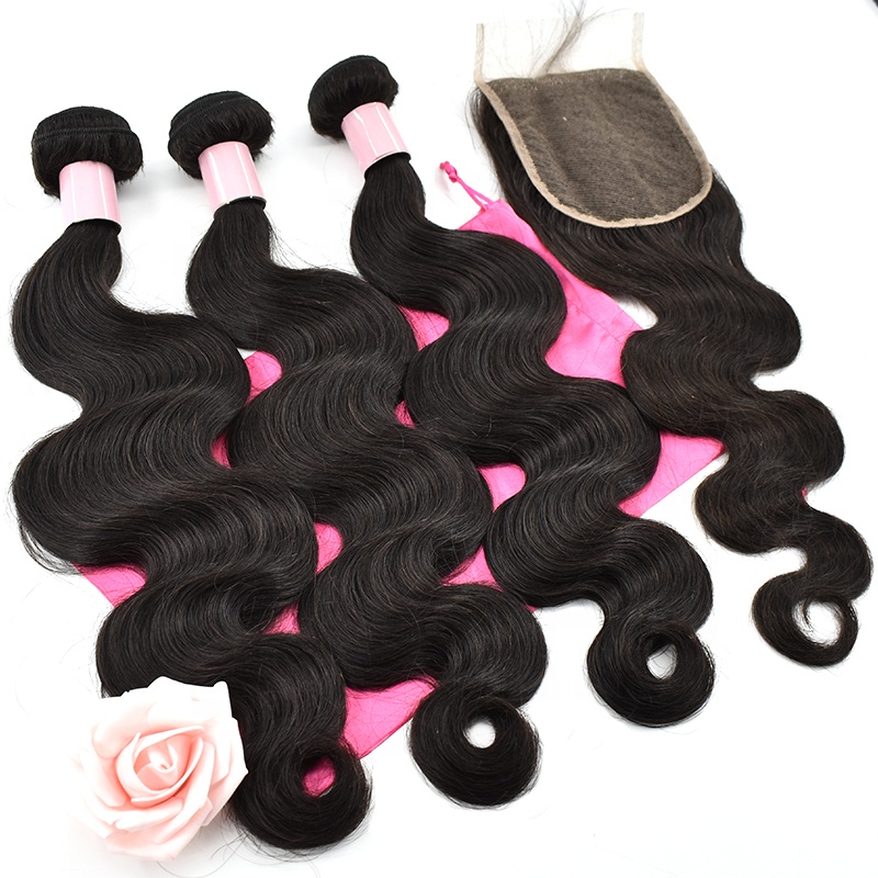 Free Sample 10A grade Full Cuticle Aligned Body Wave Human Top Hair Weft Unprocessed 8