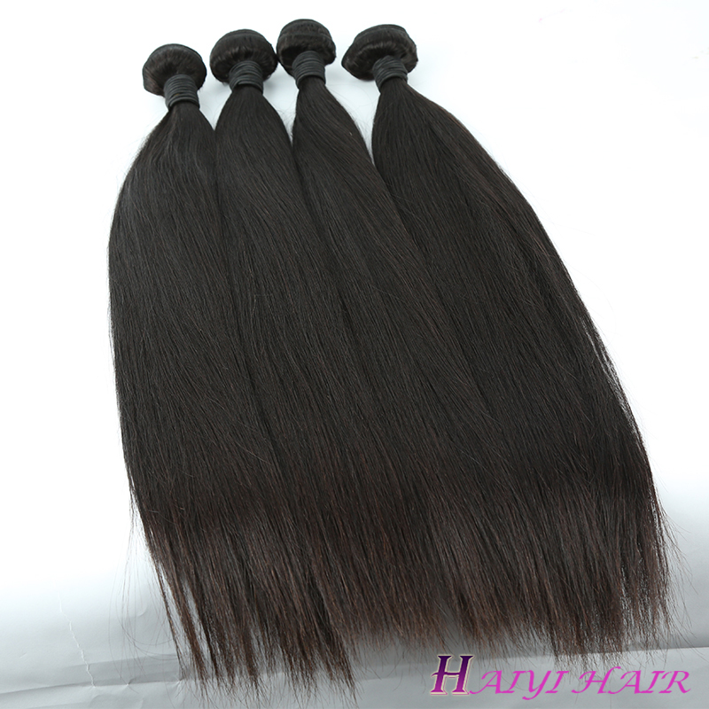 Unprocessed Human Hair Grade 10A Malaysian Straight High Quality Virgin Cuticle Human Hair Extension From Malaysia 9