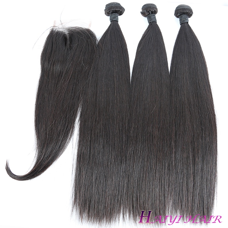 2020 Virgin raw Brazilian human hair bundles straight long wholesale cuticle aligned 12