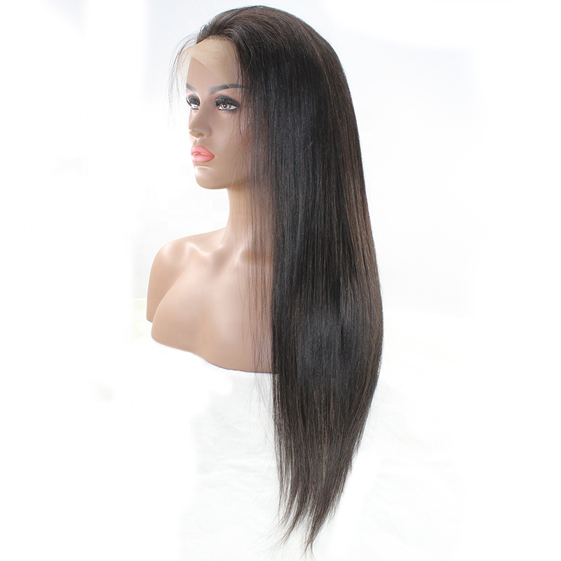 Black Friday Sales Free Shipping Straight 360 Lace Wig / Lace Frontal Wig / Full Lace Wigs Unprocessed Human Virgin Hair 9