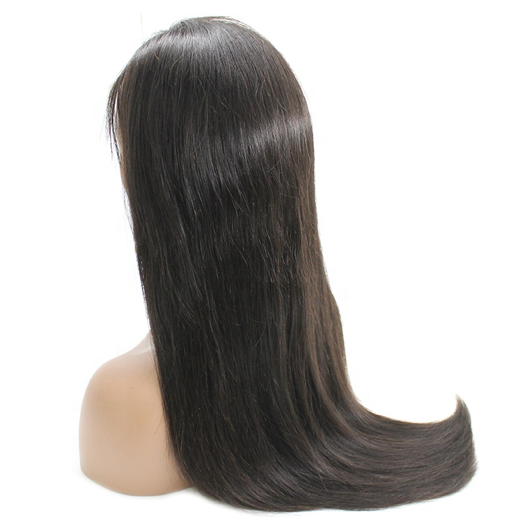 Black Friday Sales Direct Price 16 18 20 Inch Veitnam Bone Straight Human Hair Wig 11