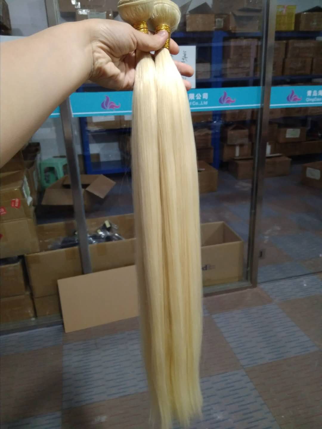Ready To Ship  613 Straight  Hair Bundle  Wholesale Price unprocessed Virgin 100% Human Hair Manufacturer 10
