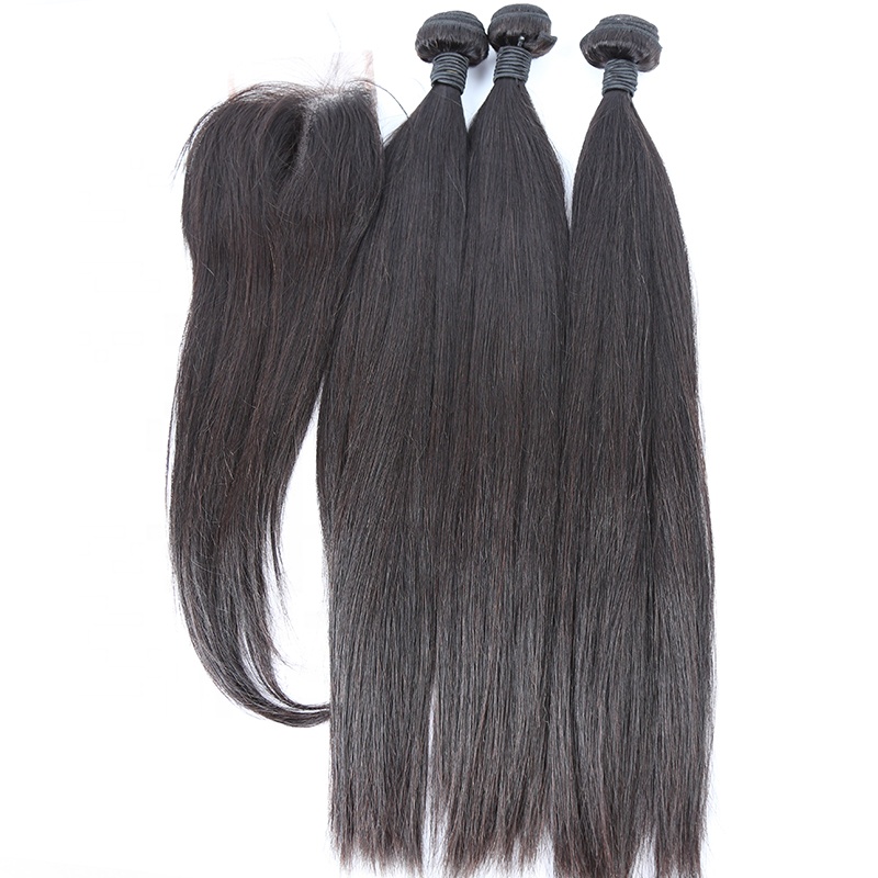 Ship From USA 10A Top Quality Straight one Bundle Cuticle Aligned Brazilian Hair Weave Wholesale Manufacturers 13