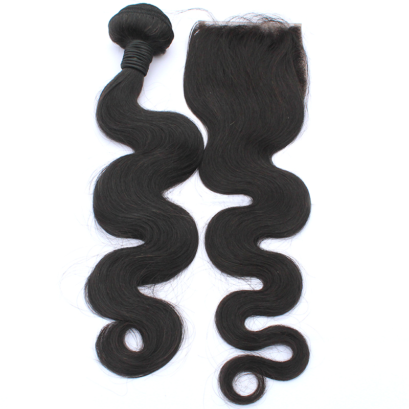 Indian Human Hair Virgin Unprocessed Body Wave Hair Bundle Thick Ends Hair Weft 11