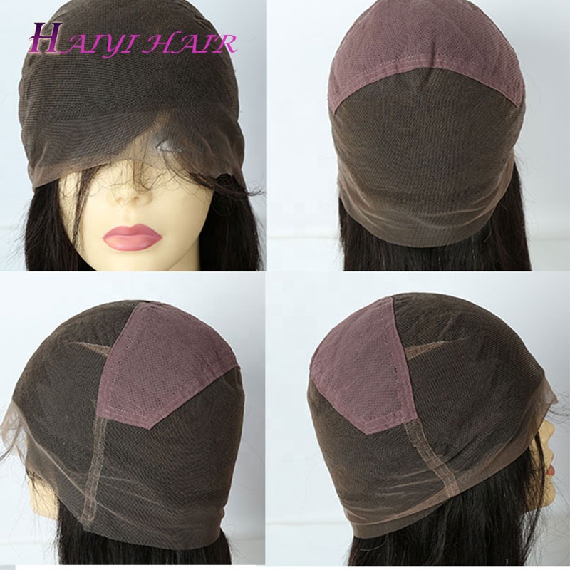 2020 new arrival Wholesale factory with 28 years experience 100% Unprocessed Human Straight Full Lace Wig 10
