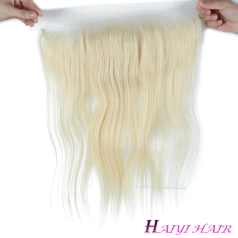 Hot Selling Brazilian Straight Hair Weft Hair Extension Color 613 Blonde Hair 10