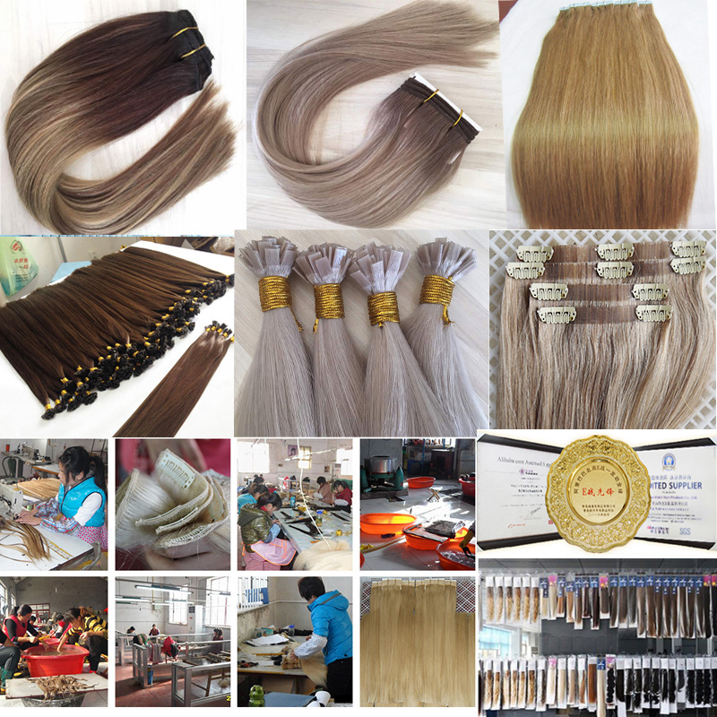 The Most Popular in USA Balayage Color Virgin Cuticle Handtied Hair 15