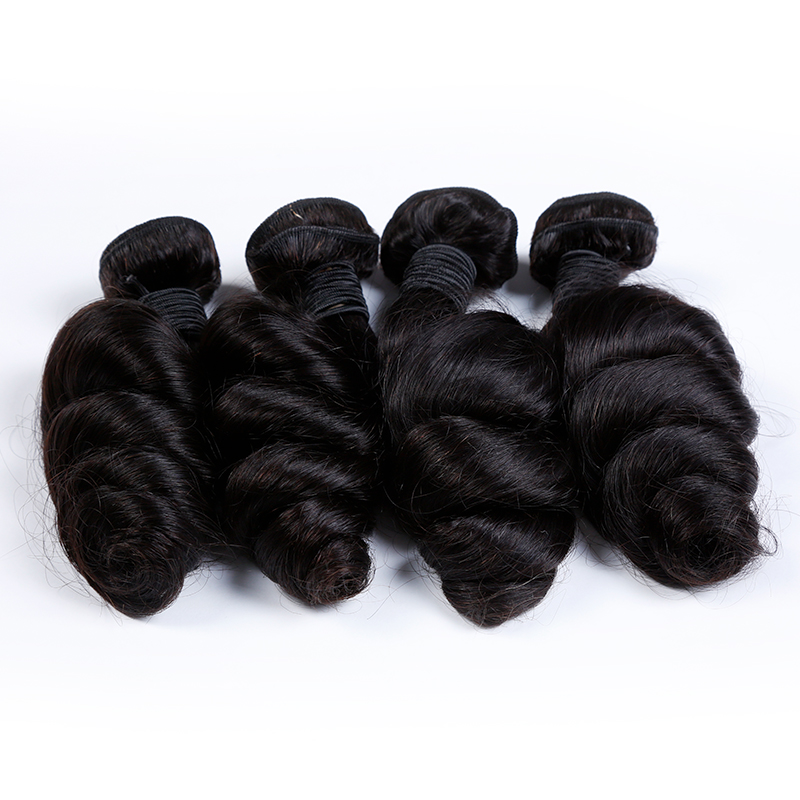 Wholesale Real Human Hair Very Smooth And Soft Popular Loose Wave Hair 12