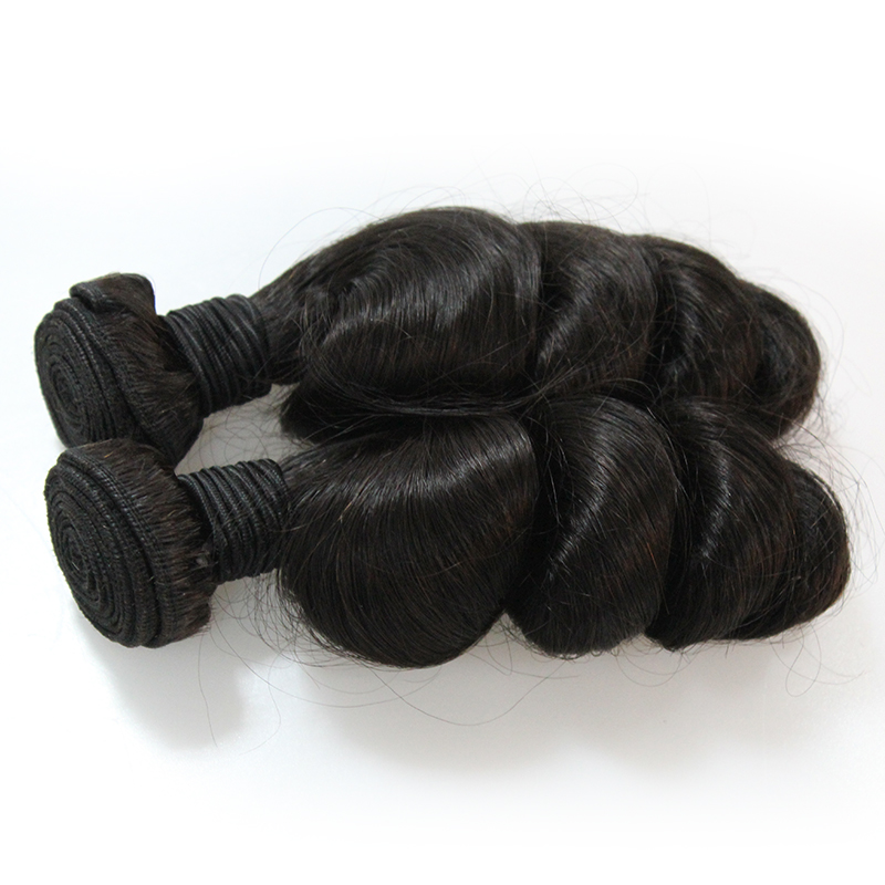 Wholesale Real Human Hair Very Smooth And Soft Popular Loose Wave Hair 11