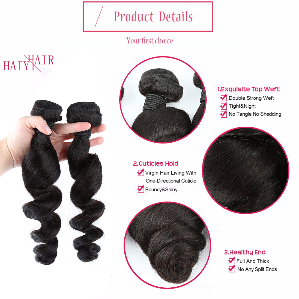 Wholesale Real Human Hair Very Smooth And Soft Popular Loose Wave Hair 13
