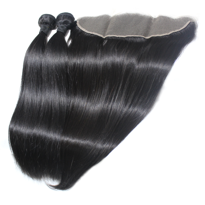 Virgin Hair Extension Straight Unprocessed Indian Straight Hair Weave Cuticle Aligned Hair Mink 10