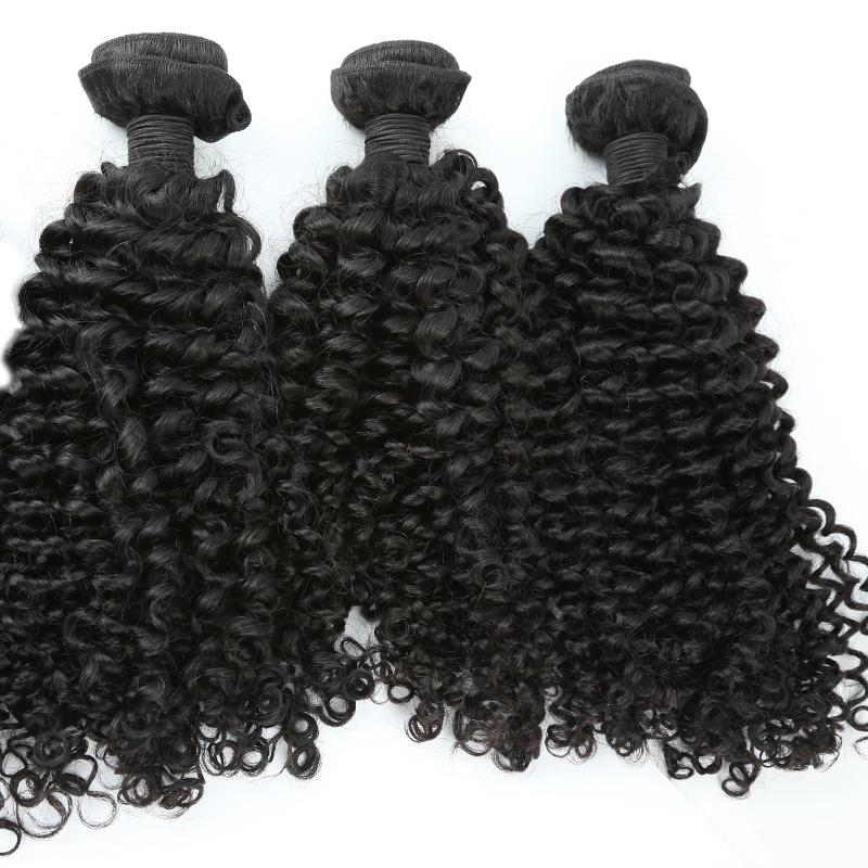 Factory price wholesale kinky curl  hair mink virgin hair vendors 7