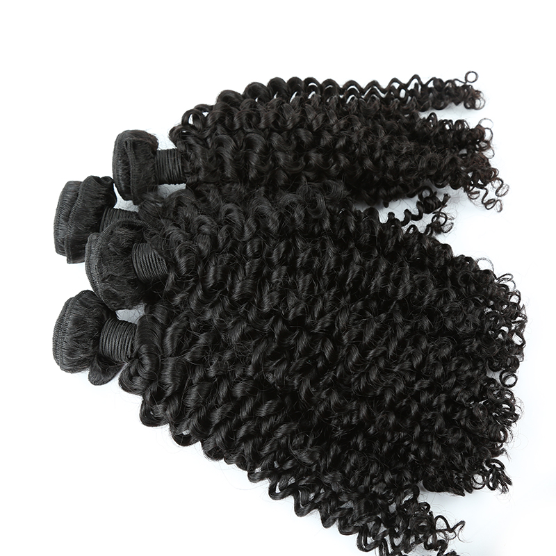 Factory price wholesale kinky curl  hair mink virgin hair vendors 10