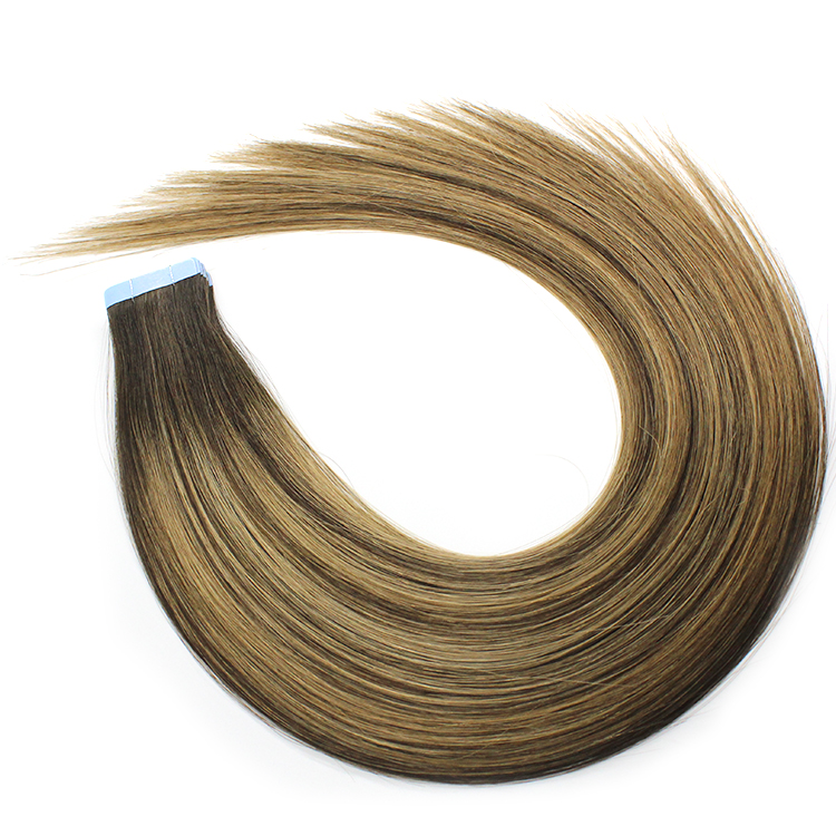 Long last great quality soft no chemical raw human hair   tape hair extensions 10