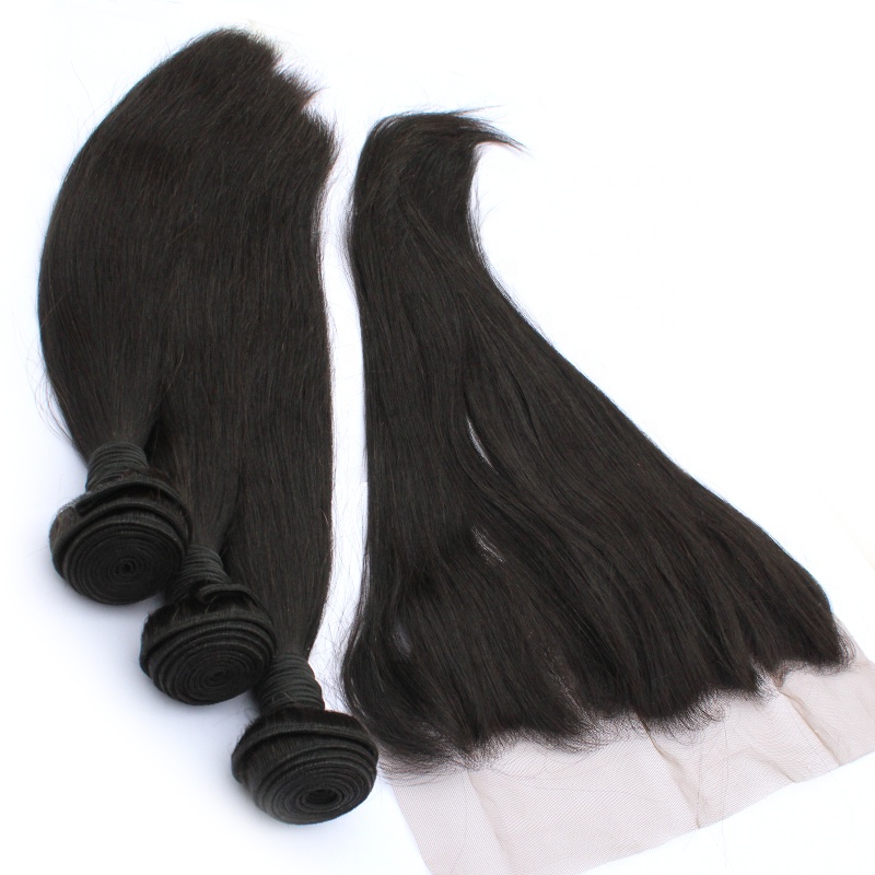 100% Human Hair Hot Sale Best Quality Vietnam Straight Lace Frontal  Hair  Virgin Hair Wholesale  Free Logo 7
