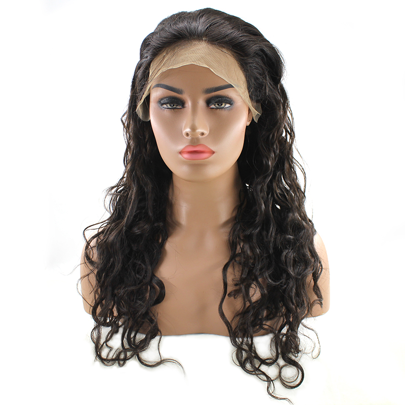 Christmas Sales 2019 Best Seller Wholesale Natural Wave /Wavy Full Lace Wigs / Lace Fronta Wigs With Baby Hair Lace wigs 10