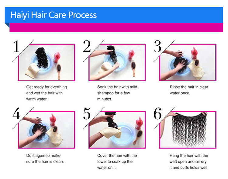 100% 10a High Quality Virgin Hair Human Hair Extension Peruvian Hair bundles 13