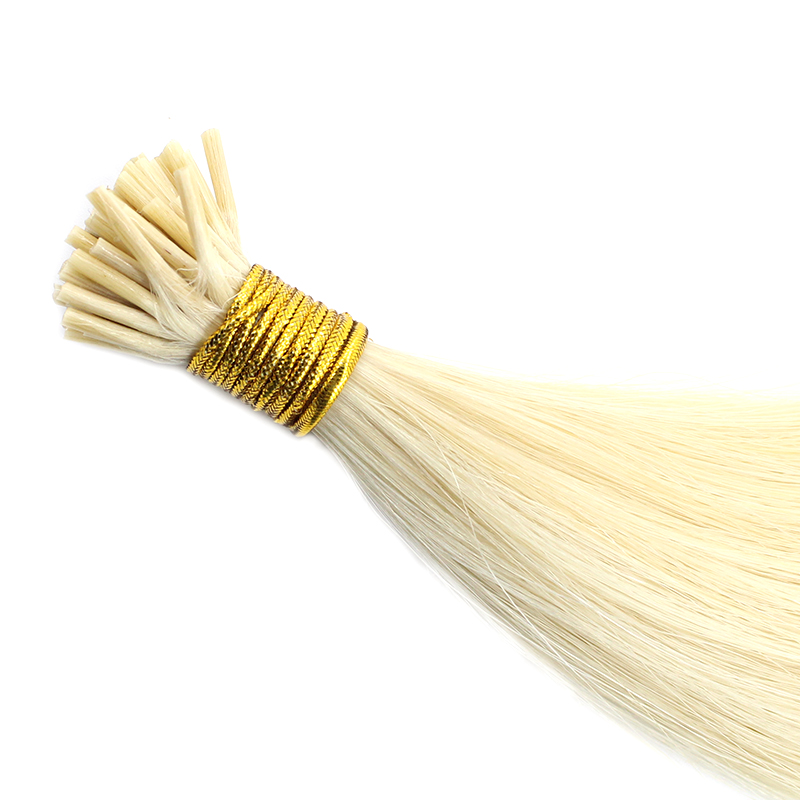 Wholesale Double Drawn Prebonded  Italian Keratin Human Hair U tip/Flat tip/I tip Hair Extensions 8