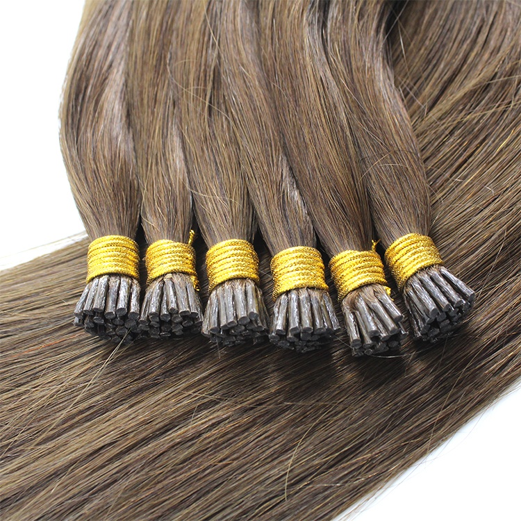 Wholesale Double Drawn Prebonded  Italian Keratin Human Hair U tip/Flat tip/I tip Hair Extensions 13