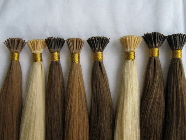 Wholesale Double Drawn Prebonded  Italian Keratin Human Hair U tip/Flat tip/I tip Hair Extensions 16