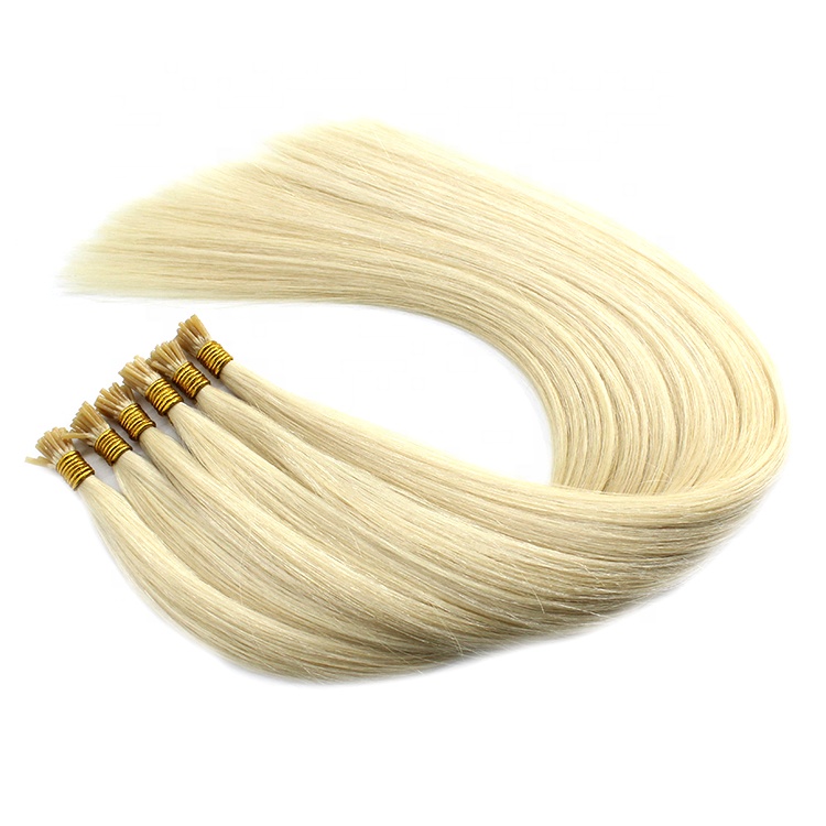 Wholesale Double Drawn Prebonded  Italian Keratin Human Hair U tip/Flat tip/I tip Hair Extensions 14