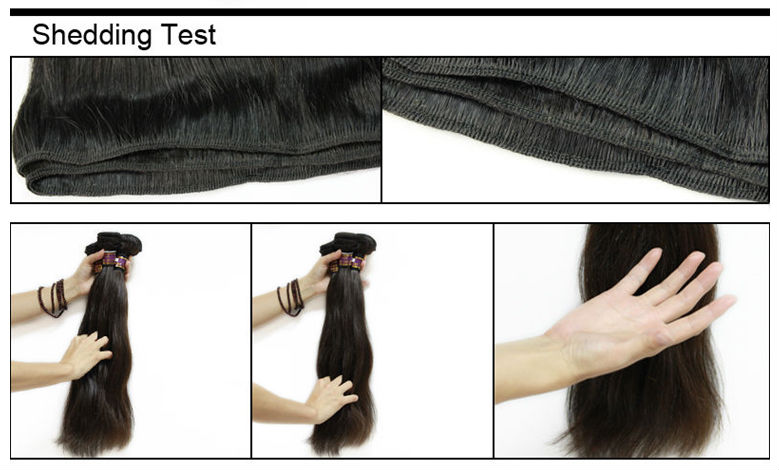 Malaysian Straight Human Hair 100 Real Unprocessed Virgin Cuticle Aligned Human Hair 19