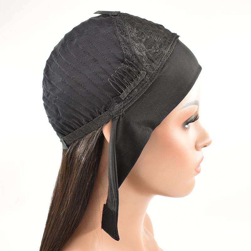 Headband Wig Wholesale Straight Human Hair Headband Scarf Wig For African America Woman 8