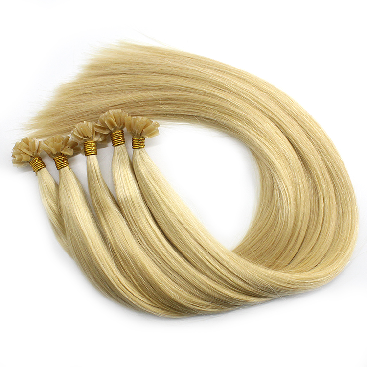 Wholesale Hot Selling Italian Keratin Pre-bonded 1g Double Drawn Nail Hair Human Nail Tip Hair 11