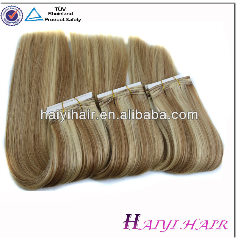 New Arrival Double Drawn Thick Ends Remy Hair Chocolate 10