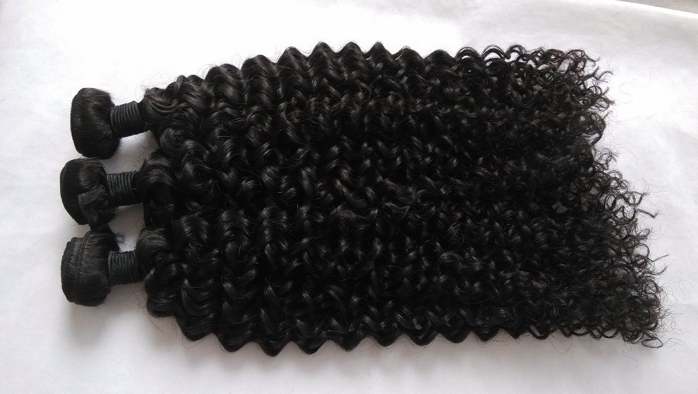 Wholesale Cheap Original Brazilian Curly Human Hair Weave Bundles 12