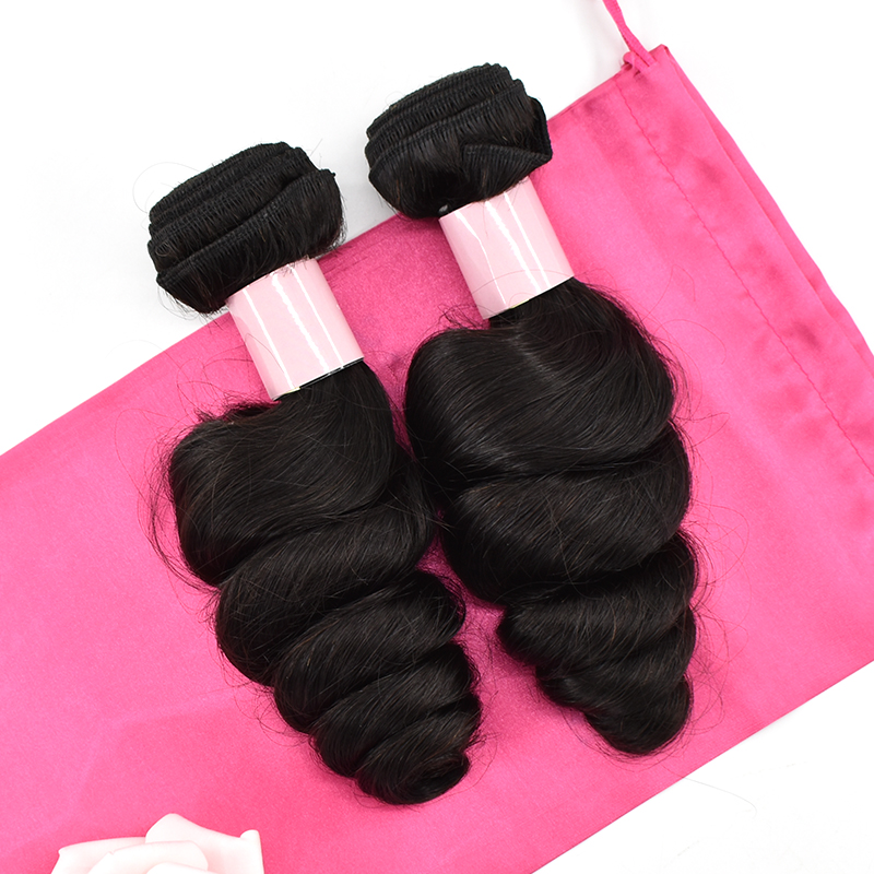 Weaving Unprocessed Cuticle Aligned Hair Bundles Raw Peruvian Loose Wave Virgin 100% Human Hair 10