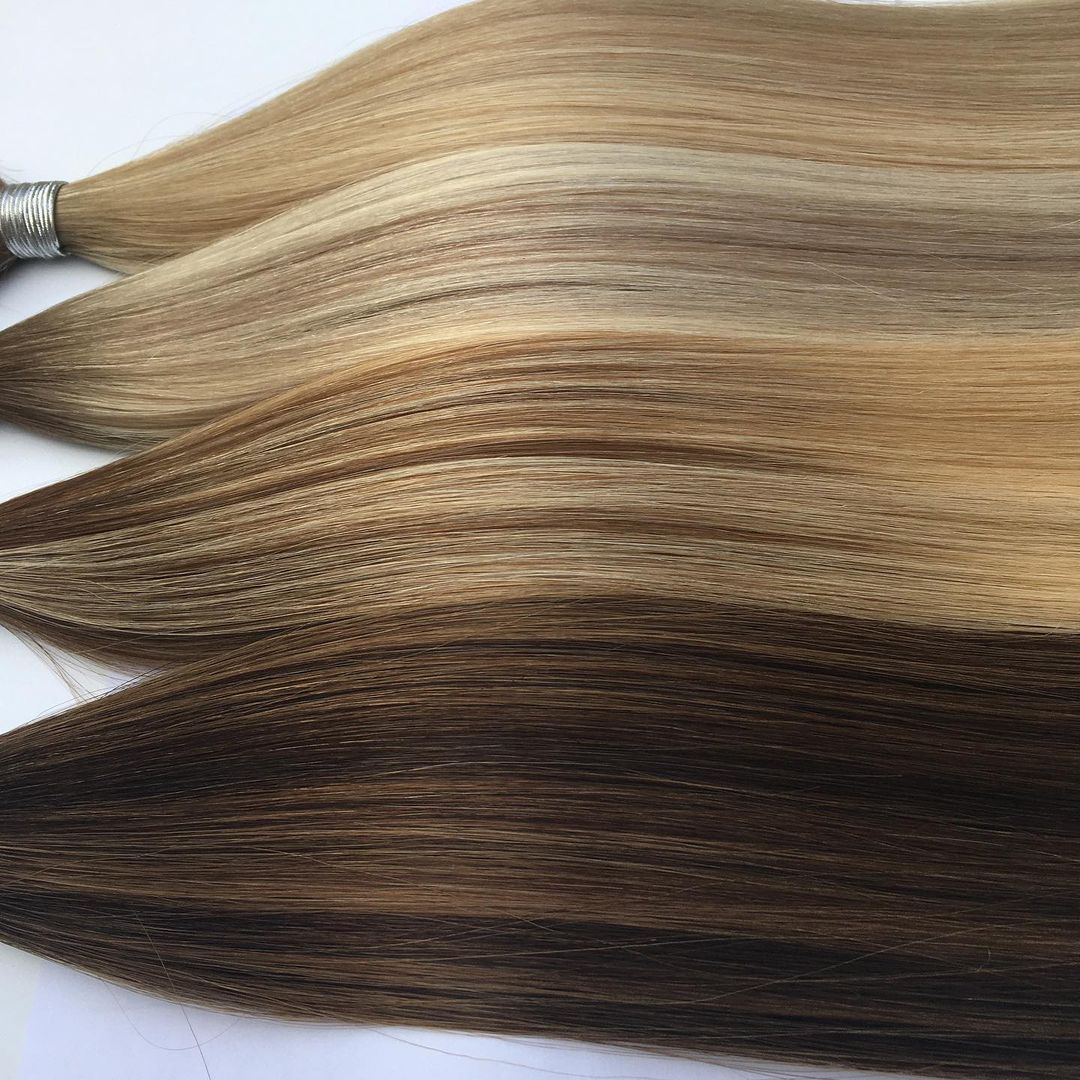 Luxury 2020 Hot Selling Handtied Weft Large Stock Hand Tied Weft virgin cuticle aligned Human Hair Extensions 10