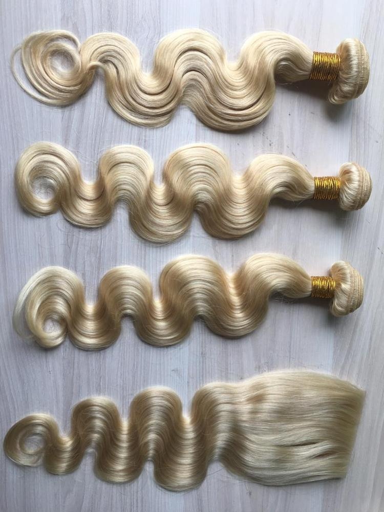 Luxury 2020 Hot Selling Handtied Weft Large Stock Hand Tied Weft virgin cuticle aligned Human Hair Extensions 20