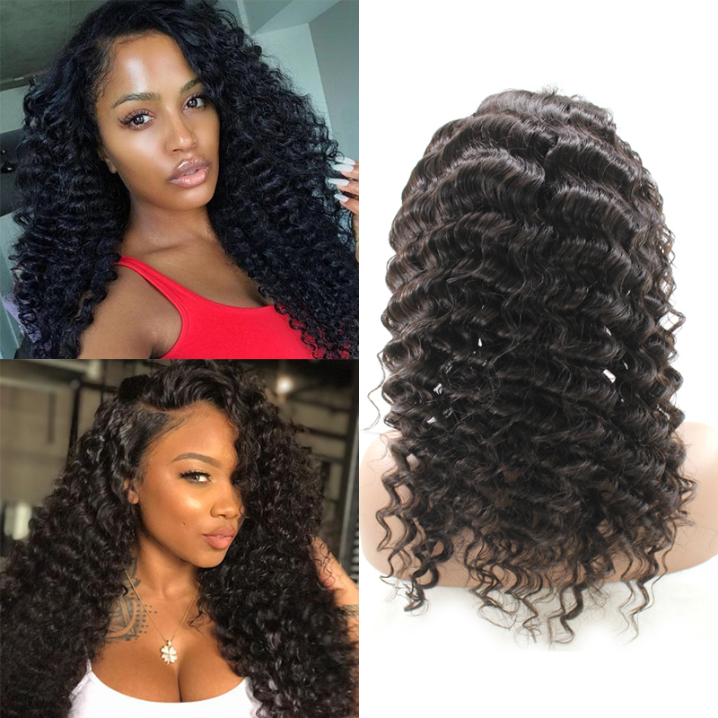 Black Friday Sales Pre plucked Wholesale 100% Unprocessed Cuticle Alighted Human curly 360 wig 11