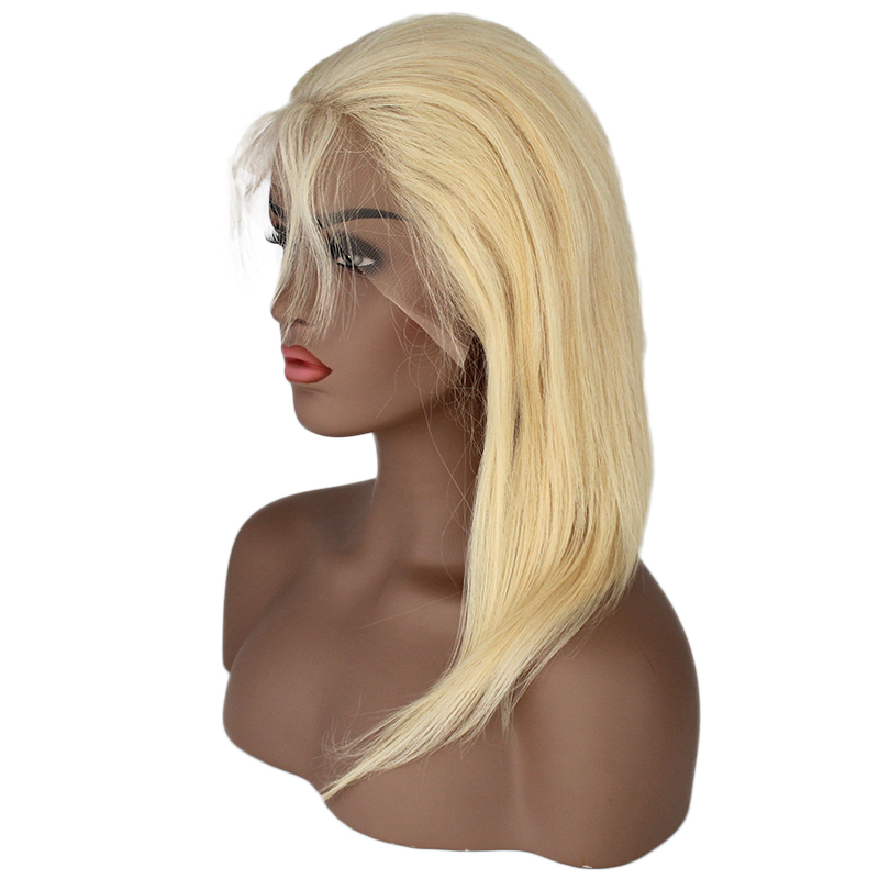 On Sales Cuticle Aligned Unprocessed 613 Full Lace Wig Human Hair 9
