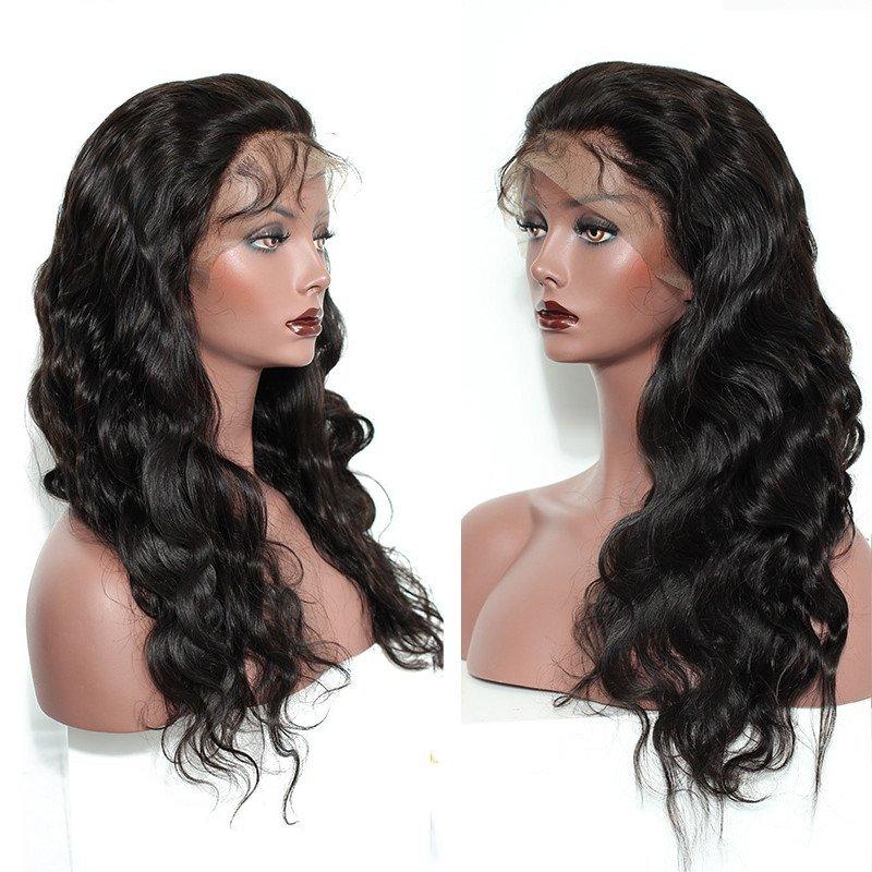 indian body wave lace frontal 8a body 100g Aminica Brand 4