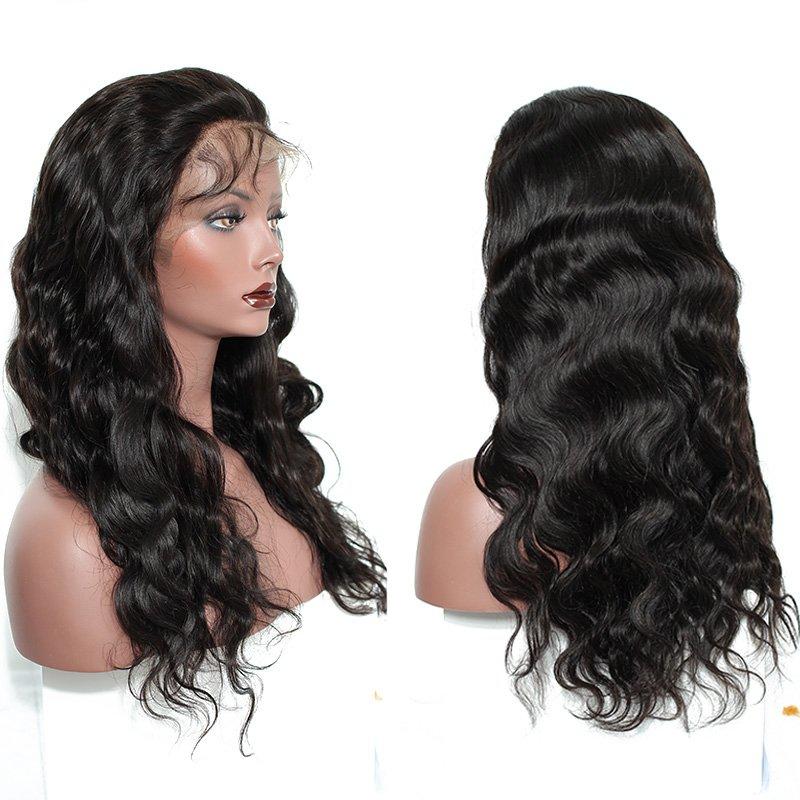 indian body wave lace frontal 8a body 100g Aminica Brand 5