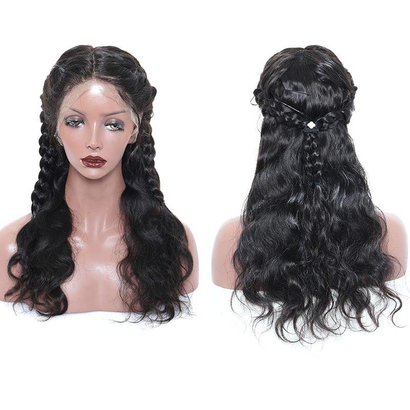 indian body wave lace frontal 8a body 100g Aminica Brand 3